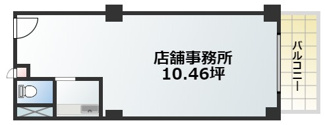 【間取り】 | 甲南第1ビル