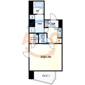 セイワパレス森ノ宮中央の間取り|セイワパレス森ノ宮中央　間取り