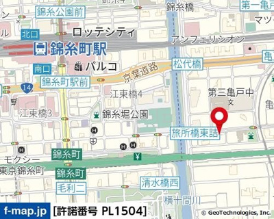 【地図】 | ヴェローナ錦糸町