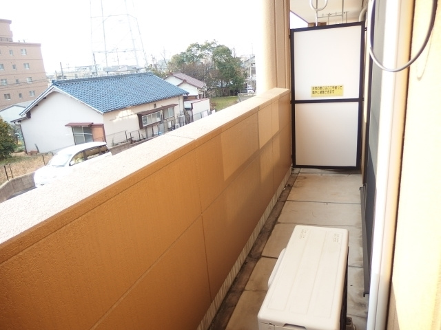 フラワーヒルズ宇頭のバルコニー