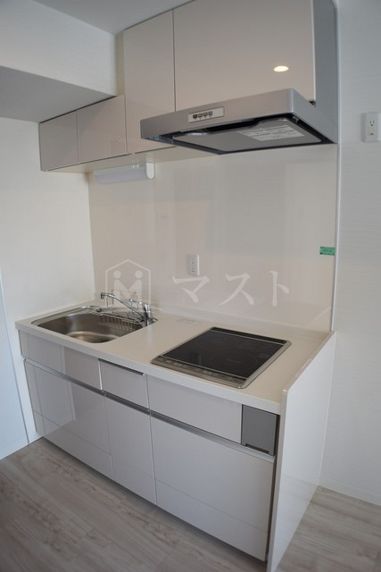 大阪市中央区東平１丁目の賃貸マンションのキッチン