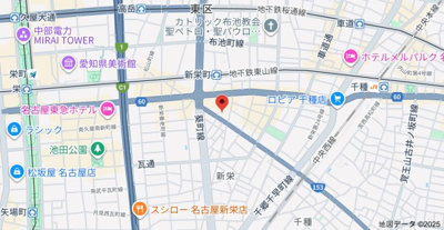 【地図】 | プレサンス栄ライズ