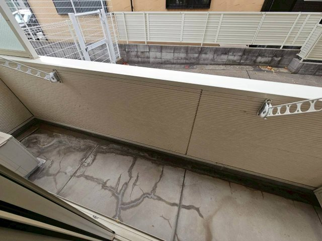 KTIレジデンス魚崎Ⅱのバルコニー