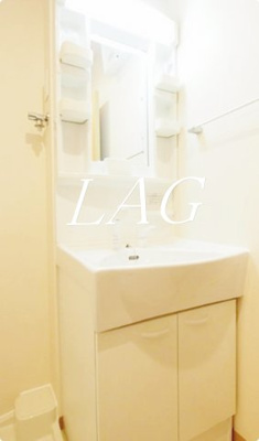 【洗面所】 | メゾン四ツ谷 | 独立洗面台です。