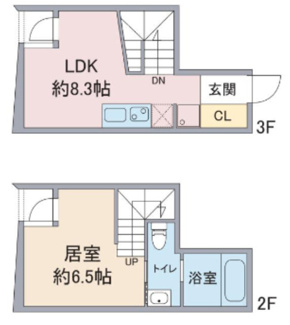 【間取り】 | Floraison HANAKAWADO