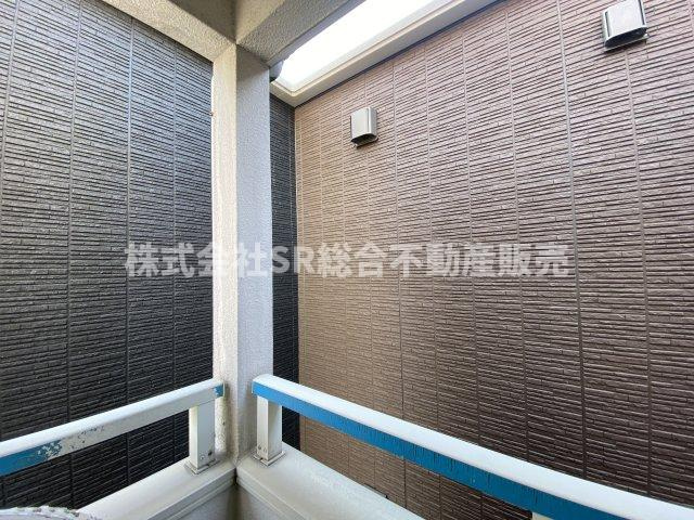 下小阪1丁目中古戸建の展望|外からの目を気にせずに洗濯物が干せます！