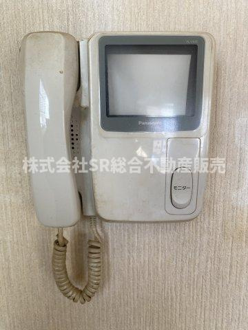 下小阪1丁目中古戸建の防犯設備|モニター付きインターホンがあり女性やお子様にも安心です！
