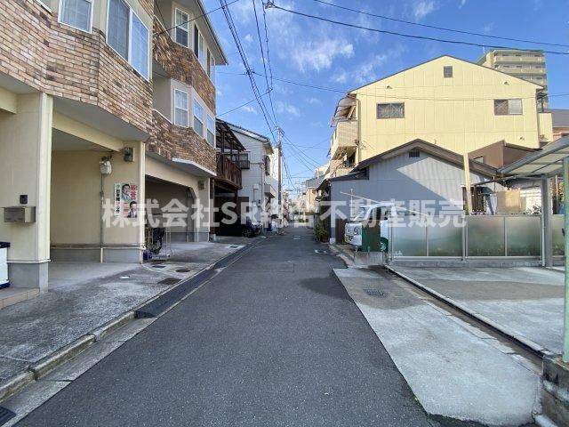 下小阪1丁目中古戸建の前面道路含む現地写真|前面道路含む現地写真です