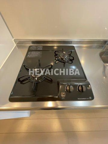 ラヴィエントタワーのキッチン|二口ガスコンロ