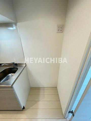 ラヴィエントタワーのキッチン|冷蔵庫置場