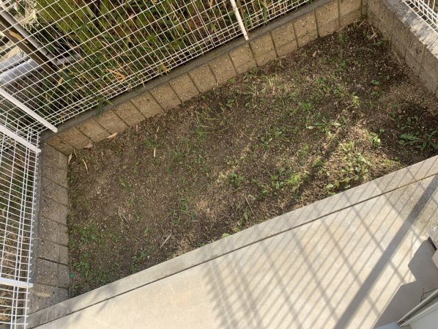 サンフローラ藤原のバルコニー