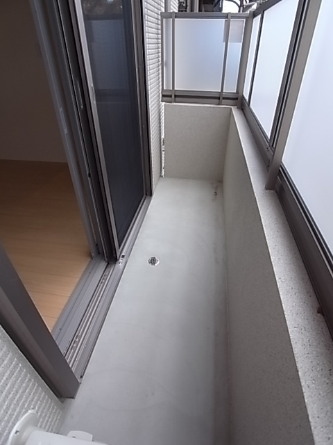 セジュール芦屋川のバルコニー