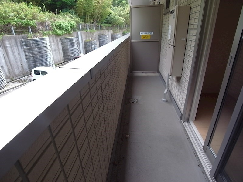 アネックス北神戸のバルコニー