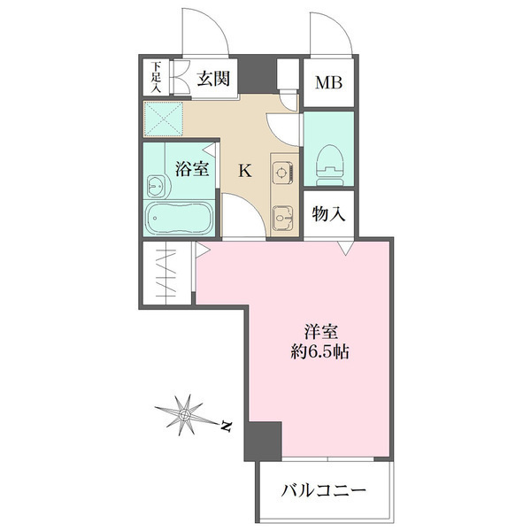 アルシュ住吉の間取り