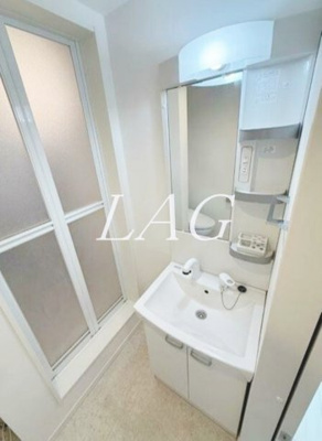 【洗面所】 | Ｇｌａｎｚ赤塚 | 独立洗面台です。