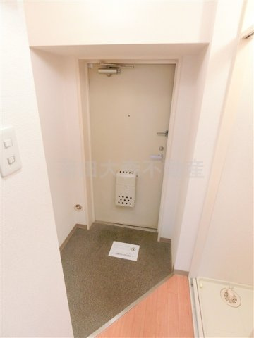 スカイコート蒲田第2の玄関