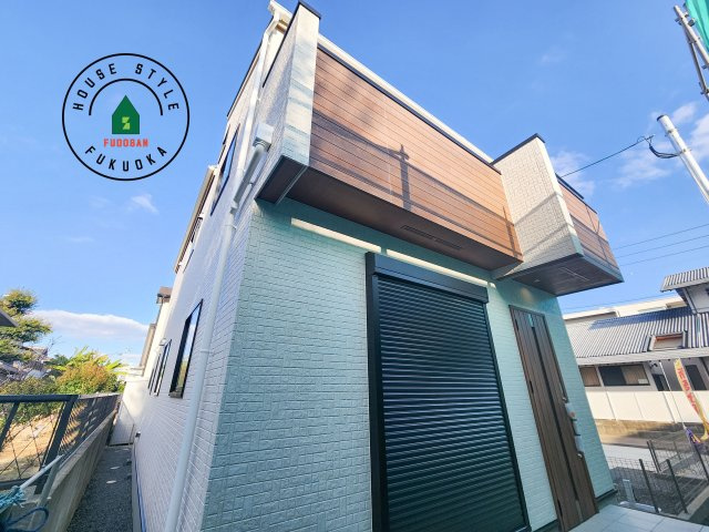 福岡市城南区荒江1丁目第1-2棟（2号棟）の外観|デザイン性のある外観です。