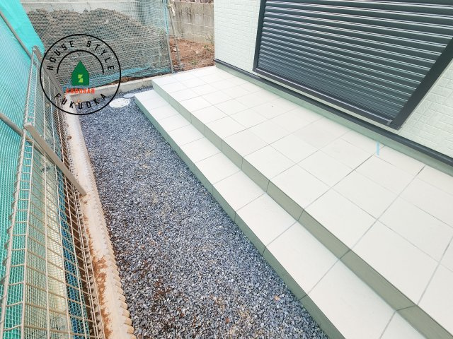 福岡市城南区荒江1丁目第1-2棟（2号棟）の庭|お庭で自由な時間を過ごせます。