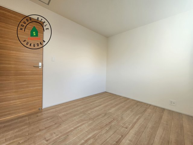 福岡市城南区荒江1丁目第1-2棟（2号棟）の和室|将来的に、琉球畳を引きまして和室風にすることも可能です。