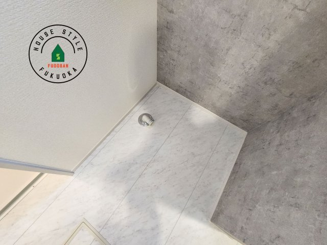 福岡市城南区荒江1丁目第1-2棟（1号棟）の内観：施工例|ランドリースペースとなります。広々して有効的にご使用できます。 