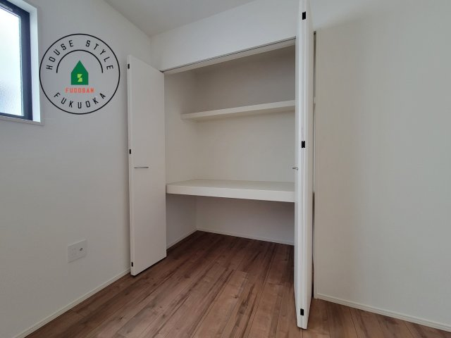 古賀市天神7丁目第5-2棟（1号棟）の内観：施工例|大きなスペースがあり、収納には困りません。
