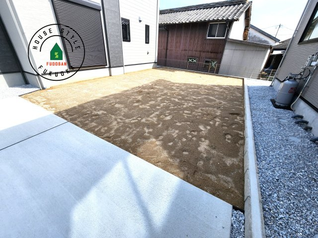 福岡市西区太郎丸2丁目第1-2棟（1号棟）　の庭|お庭で自由な時間を過ごせます。