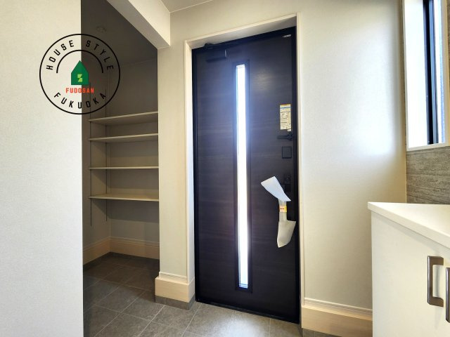 福岡市西区太郎丸2丁目第1-2棟（1号棟）　の内観：施工例|二重ロックでしっかり防犯対策ができます。