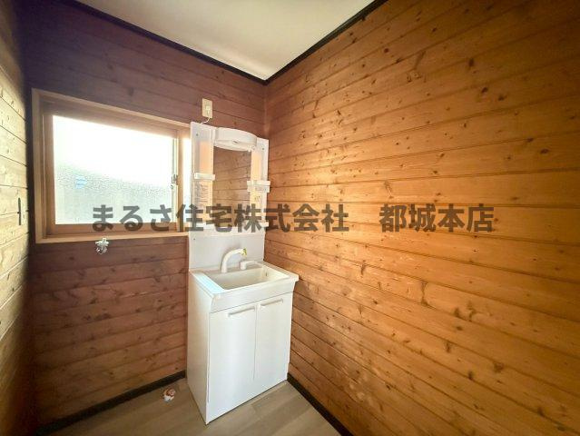 吉尾﨑田貸家の洗面所