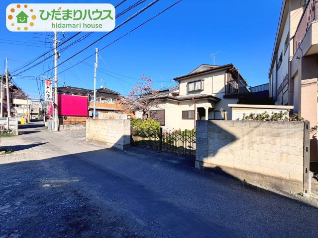 野田市野田　売地　52坪の前面道路含む現地写真|解体ご希望の場合はご相談下さい！