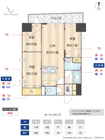 CLK南千住の間取り