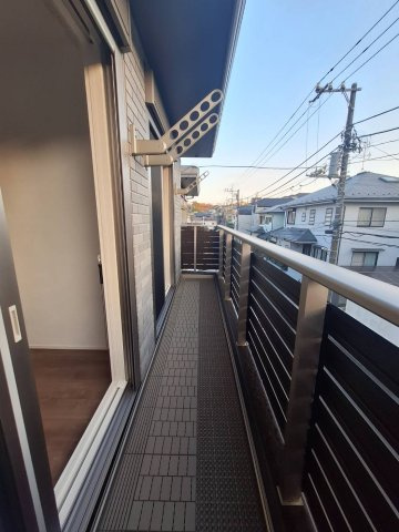 横濱ヒルズのバルコニー