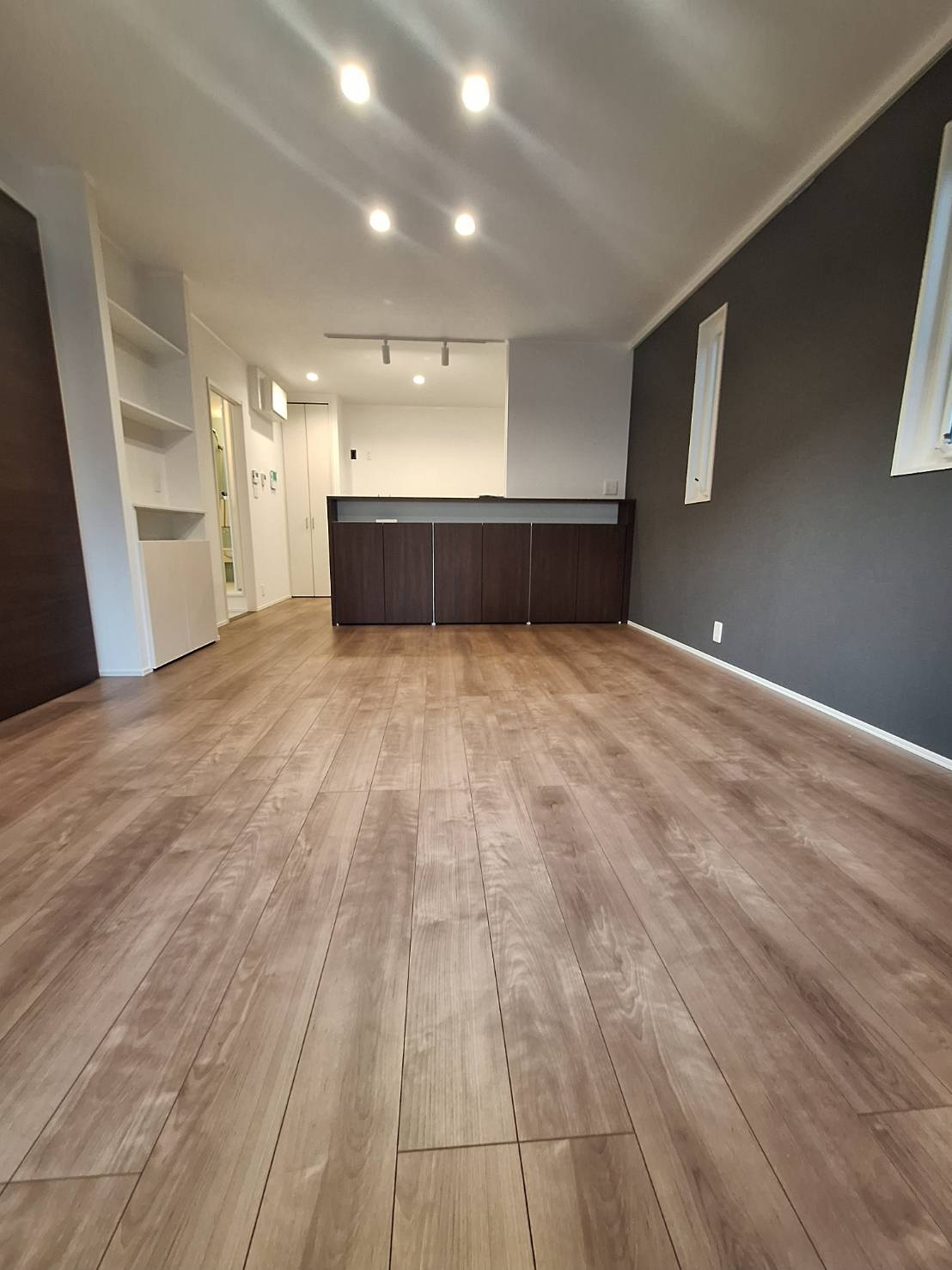 横濱ヒルズの居間・リビング