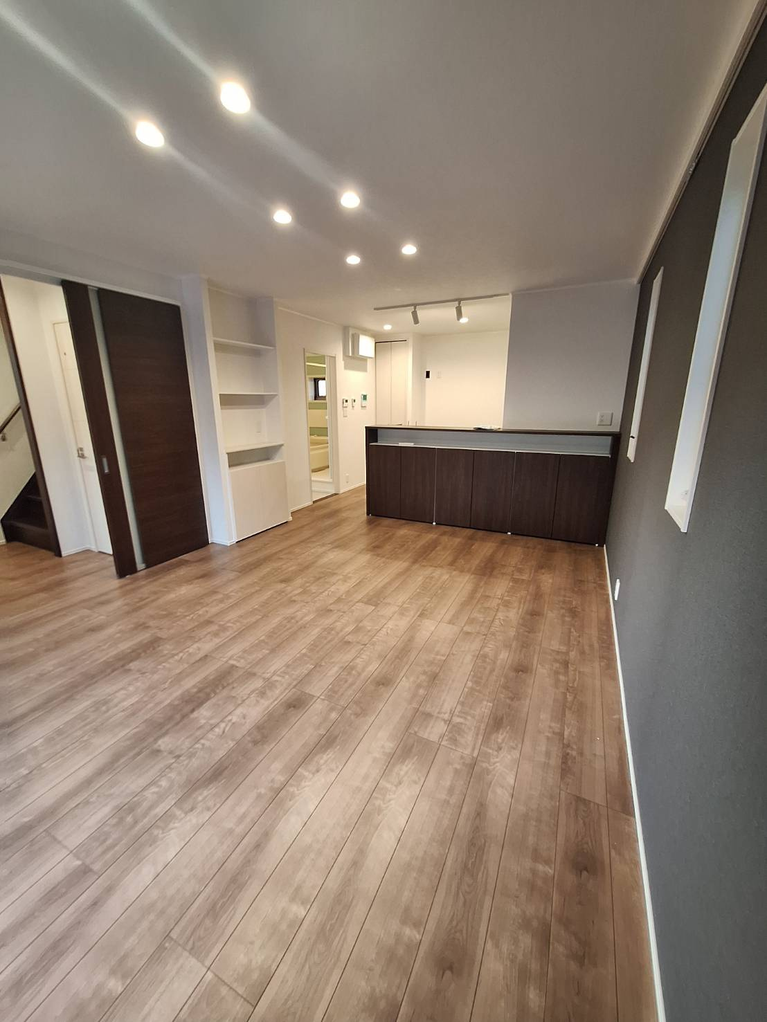 横濱ヒルズの居間・リビング