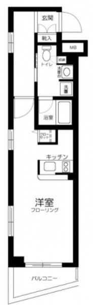 ヴィスタガーデン西荻窪の間取り
