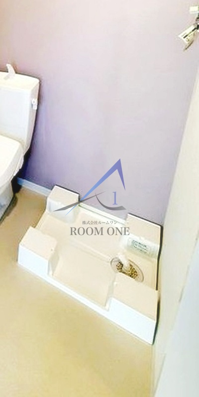 Maison de L’aileの設備|洗濯機置き場です。