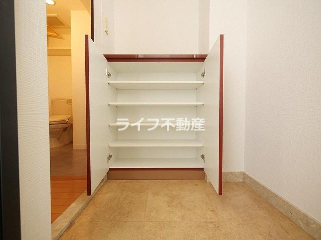 ディナスティ玉造の収納|便利な収納スペースです