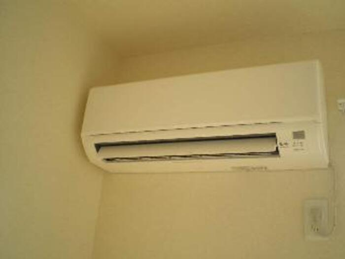 ウィルモア新松戸 B棟の設備|ｴｱｺﾝ