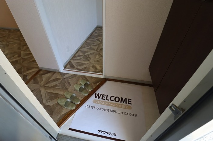 サンＶパークⅡ・Ⅲ Ⅱの玄関|玄関 シューズボックスあり