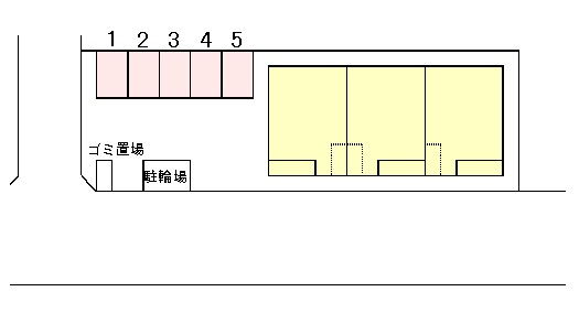 プロムナードＲの駐車場|駐車場