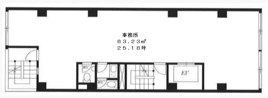 小網町プロサイドビルの間取り