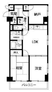 【間取り】 | 上池台コータースⅡ  