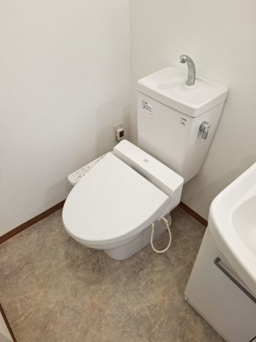 ベルエアー江上のトイレ