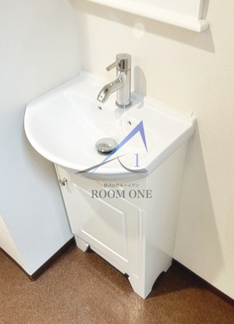 中野弥生町Ａｐｔｉの洗面所|洗面台です。