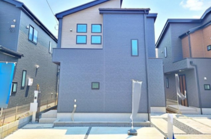 【GRAFARE　ZEH水準仕様】小平市栄町７期の外観|西武拝島線「小川」歩20分