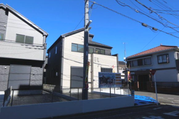 【GRAFARE　ZEH水準仕様】小平市栄町７期の外観|敷地面積:120m2以上、ゆとりの街区♪3LDK～4LDK多彩なプランをご用意