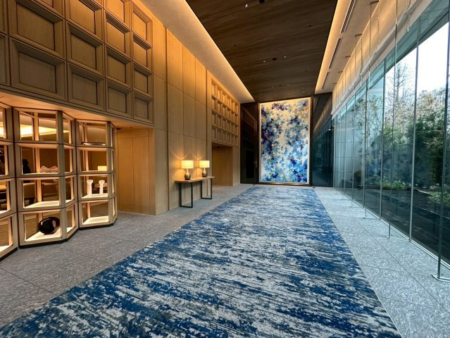 三田ガーデンヒルズのロビー