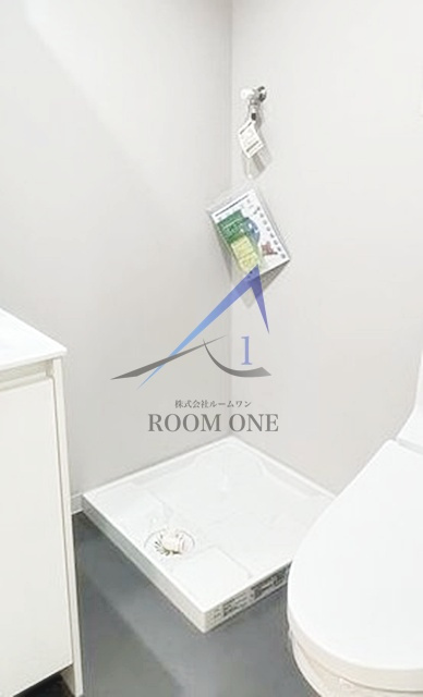 Grandirの設備|洗濯機置き場です。