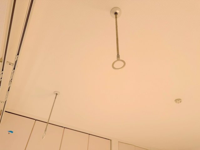 ふたばハウスの内装|★花粉の時期も便利な室内物干しフック★