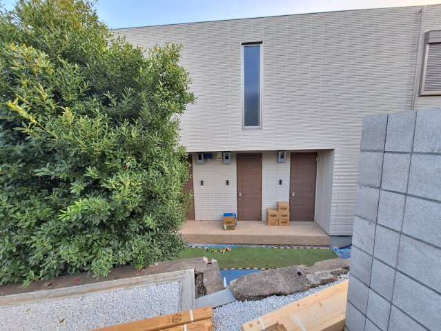 玉川野毛町パークサイドハウスAのエントランス