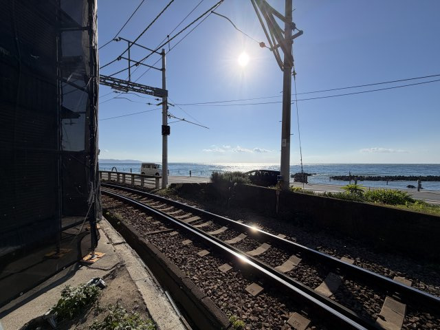 オーシャンビュー！目の前に海が広がるフルリノベーション店舗併用住宅の展望